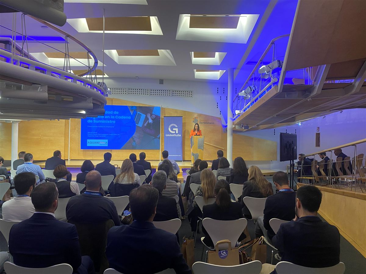 Ponencia sobre continuidad de negocio en la cadena de suministro
