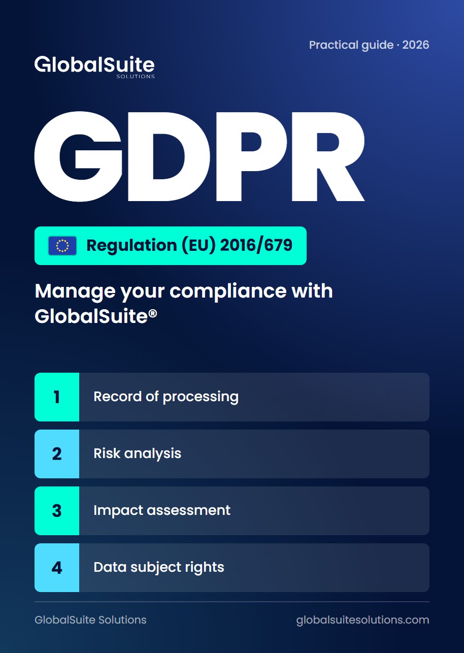 Manage your GDPR compliance with GlobalSuite®
