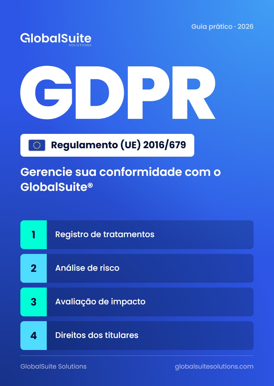 Gerencie a conformidade com o GDPR com o GlobalSuite®