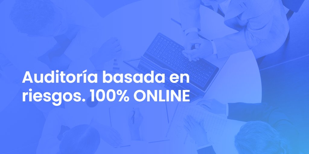 Auditoría basada en riesgos. 100% ONLINE